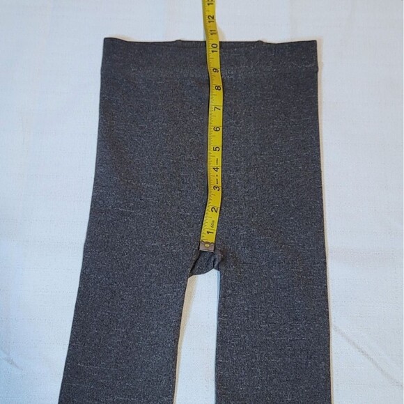 Ellen Tracy Gray Fleece Leggings Size Large - Picture 5 of 8